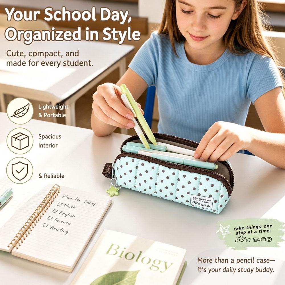 Пенал большой вместимости Mint – обзор и цена Korean Lifestyle Student